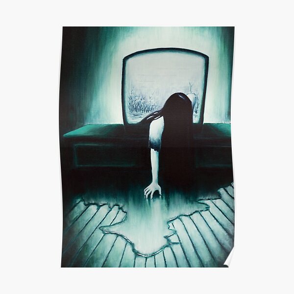 The Ring, Samara Morgan/Sadako, She Never Sleeps Poster