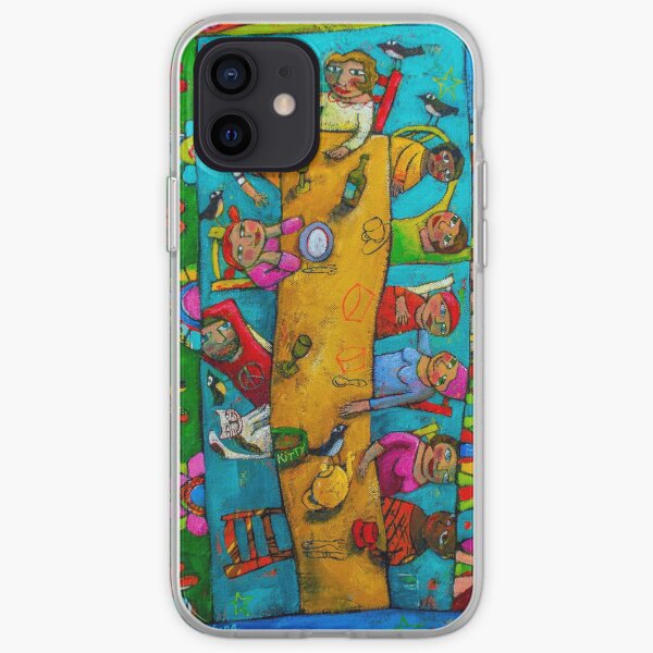 Long, long crazy lunch iPhone Soft Case