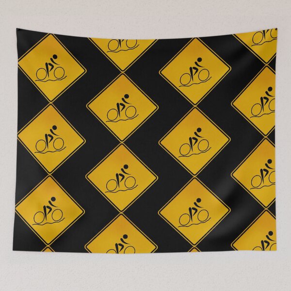 Item preview, Mountain Biking - Warning Sign designed and sold by fishdoctor.