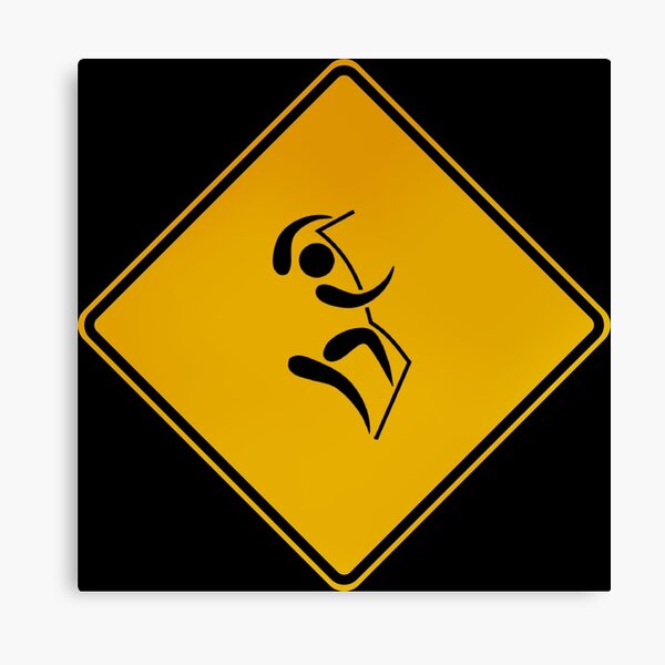 Item preview, Climbing - Warning Sign designed and sold by fishdoctor.