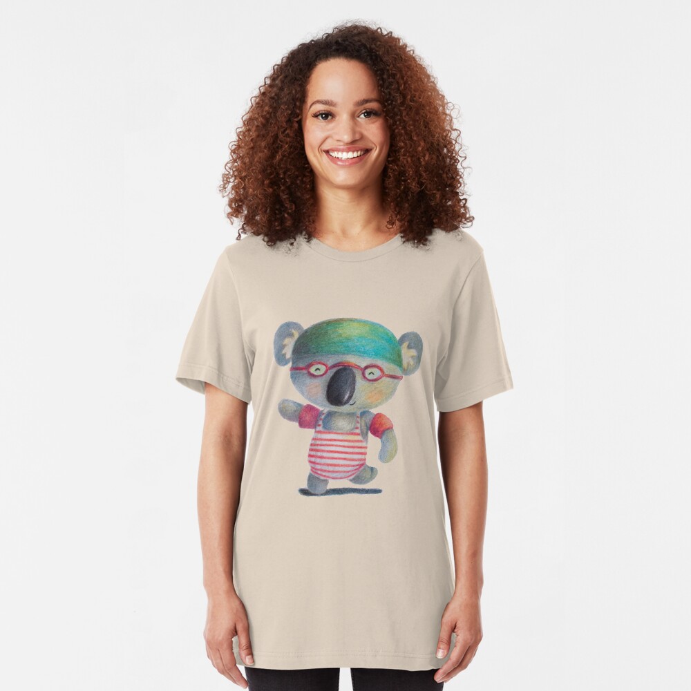 Swimming Time Slim Fit T-Shirt