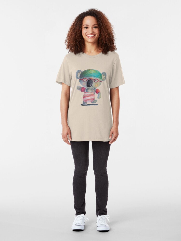 Alternate view of Swimming Time Slim Fit T-Shirt