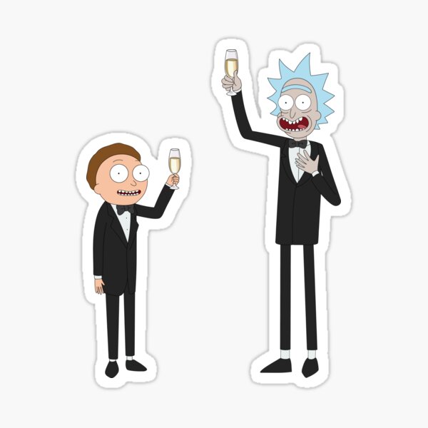 Formal Rick and Morty™ Sticker