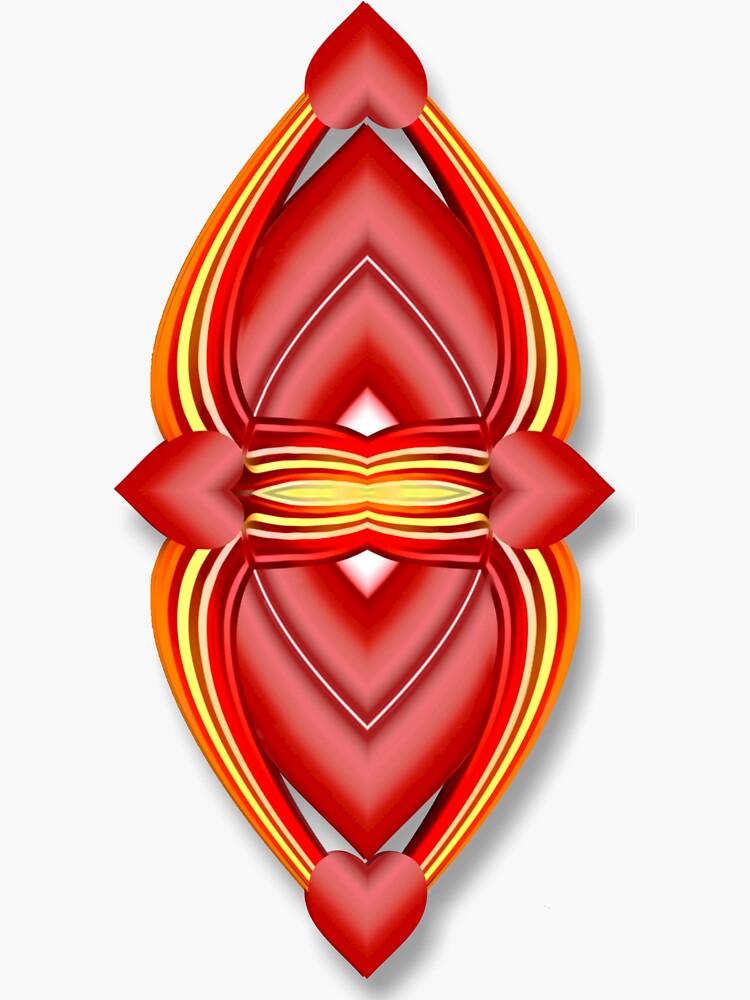 Thumbnail 3 of 3, Sticker, True Love Bond designed and sold by Vk91art.