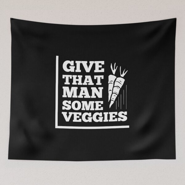 Item preview, Give this man vegetables designed and sold by Nessshirts.
