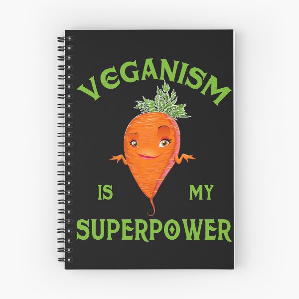 Item preview, Veganism is my Superpower - Cute Carrot - Vegan Proud Veganism Gift for Vegans and Vegetarians Friends NOT Food designed and sold by DSBE Designs.