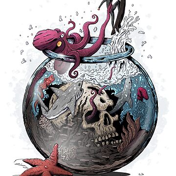 Artwork thumbnail, Escape from the aquarium by zsoltbaritz