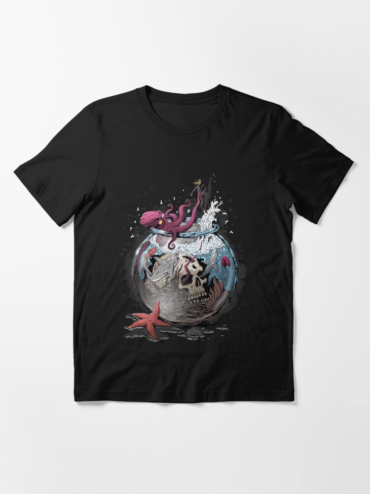 Thumbnail 3 of 7, Essential T-Shirt, Escape from the aquarium designed and sold by zsoltbaritz.
