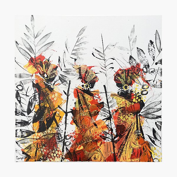 African Tribal Women Photographic Print