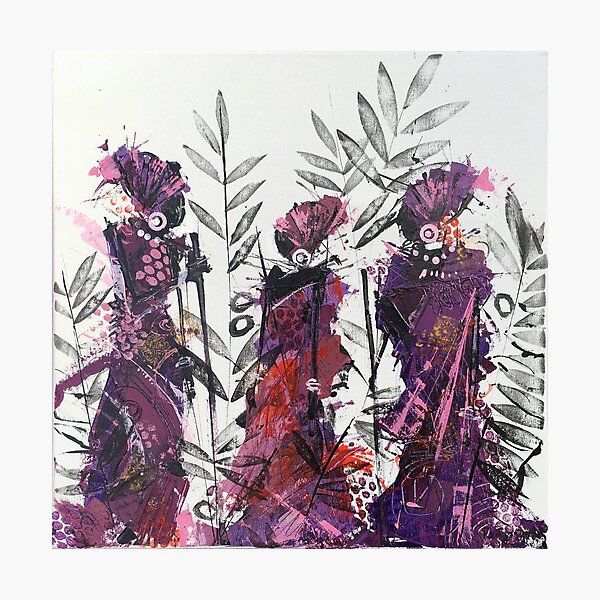 African Tribal Women Photographic Print
