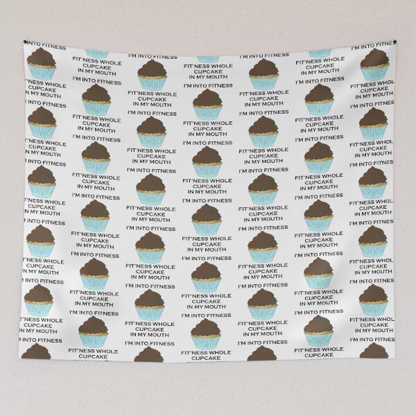 Item preview, I’m Into Fitness Cupcake  designed and sold by MurphyMorganGifts.