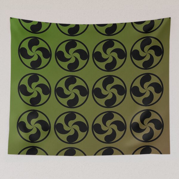 Item preview, Lauburu Pattern Basque Cross Symbol of Prosperity designed and sold by VikingRunes.