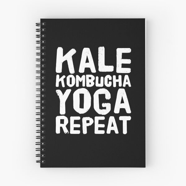 Item preview, Kale Kombucha Yoga Repeat - Yoga Lover designed and sold by Captain Mood.