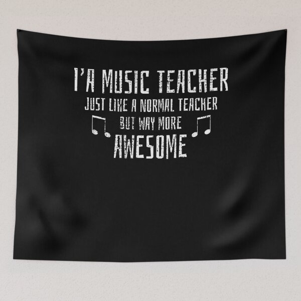 Item preview, Music Teacher Musical Notes Music Lesson  designed and sold by 4tomic.