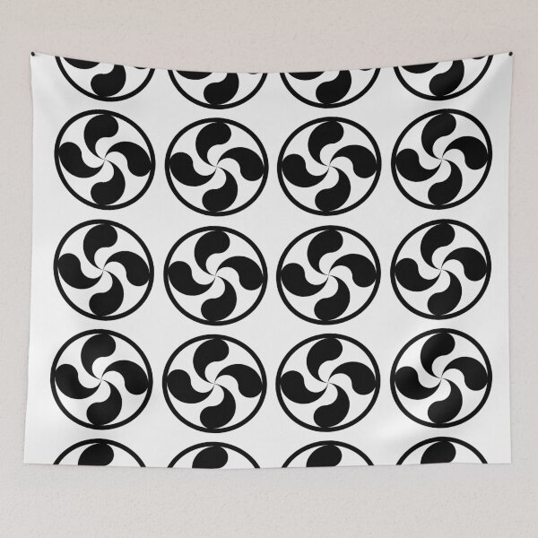 Item preview, Lauburu Pattern Basque Cross Symbol of Prosperity designed and sold by VikingRunes.