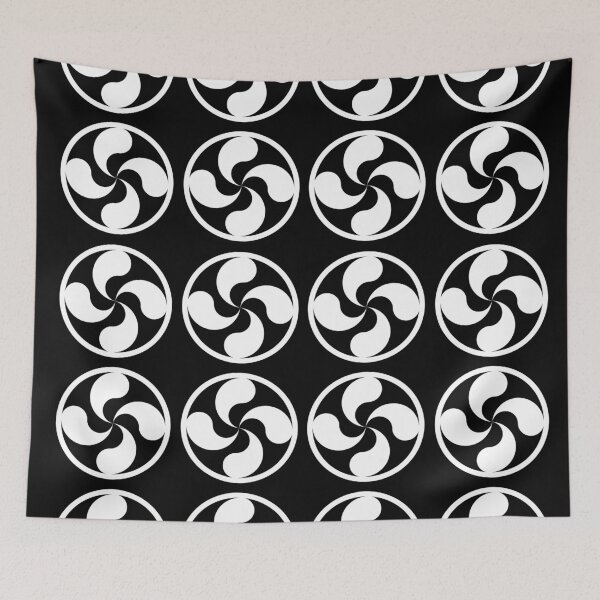 Item preview, Lauburu Pattern Basque Cross Symbol of Prosperity designed and sold by VikingRunes.