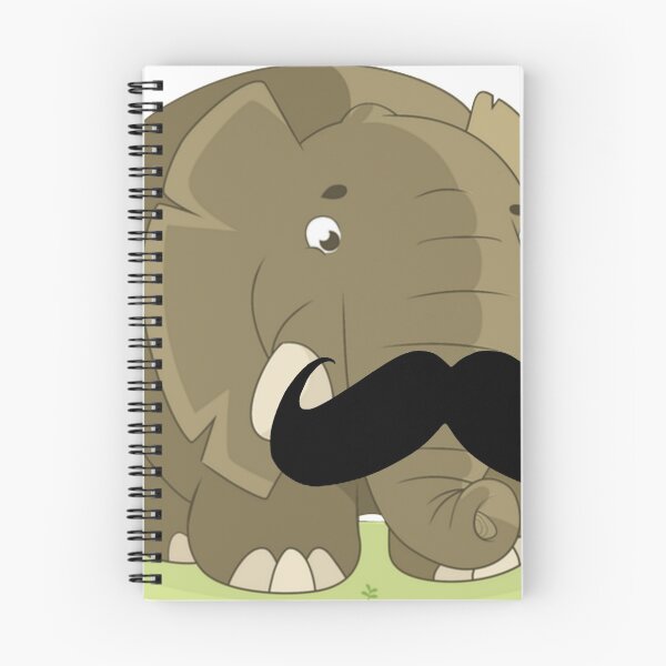 Item preview, Elefante con bigote designed and sold by Darío Fabián González Sheridan.