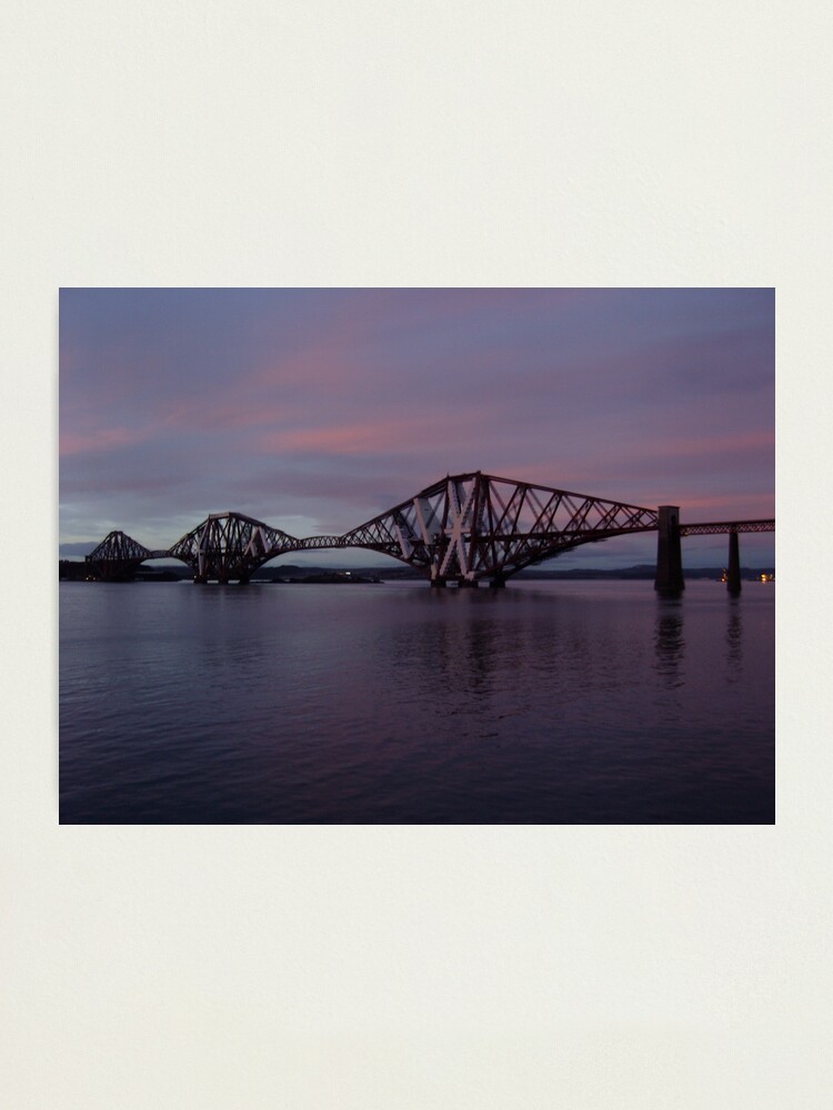 Alternate view of The Bridge at Dusk Photographic Print