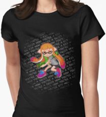 Splatoon Inkling Girl Women's Fitted T-Shirt