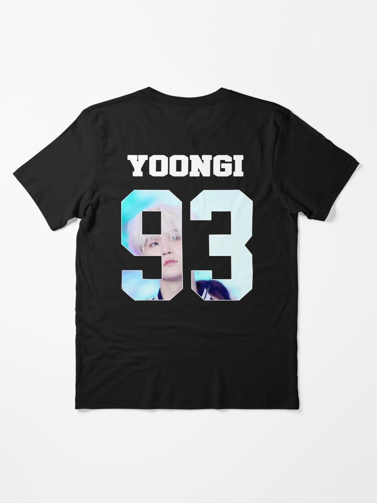 "BTS Bangtan Boys Min Yoongi Agust D Suga Nr 93 K-Pop Jersey" T-shirt