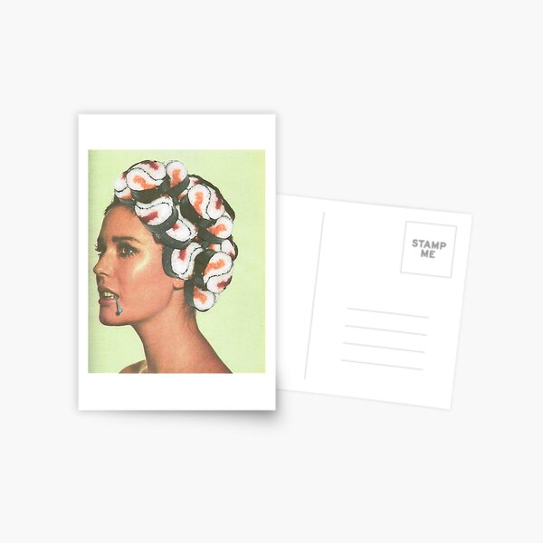 Sushi Postcard