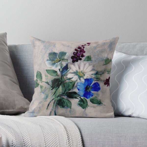 Floral #50 Throw Pillow