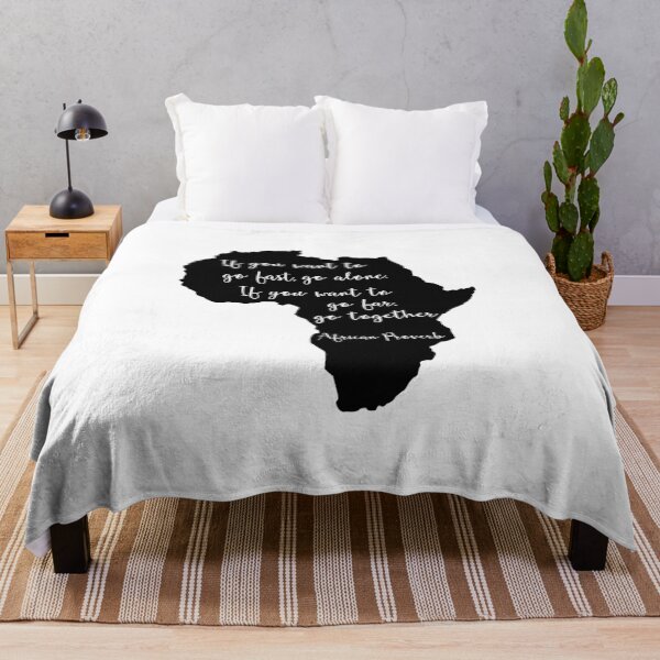 Aperçu de l'œuvre Proverbe Africain Et Continent créée et vendue par Primroaddesigns.