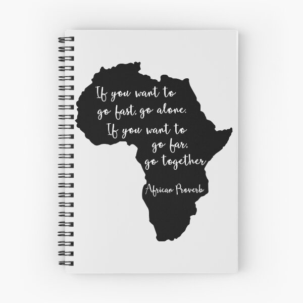 Item preview, African Proverb And Continent designed and sold by Primroaddesigns.