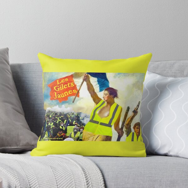 Item preview, Les Gilets Jaunes - The Yellow Vests designed and sold by ayemagine.