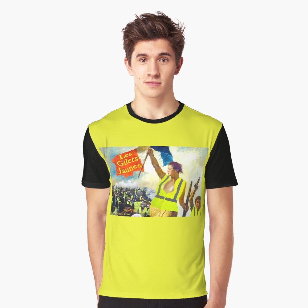 Les Gilets Jaunes - The Yellow Vests Graphic T-Shirt