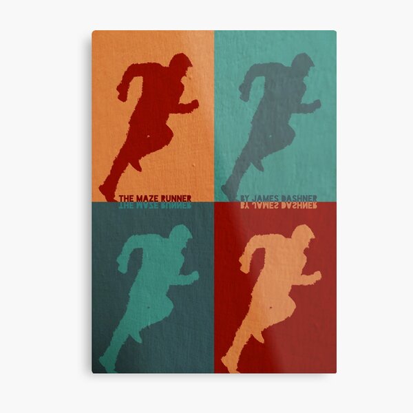 The Maze Runner - Minimalist Poster Metal Print