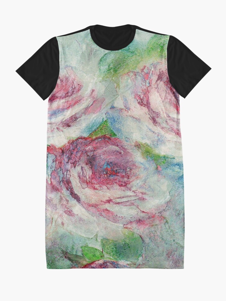 Alternate view of Memories of Roses Graphic T-Shirt Dress