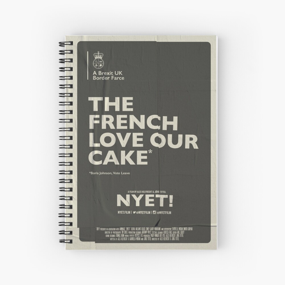 The French Notebook  Spiral Notebook