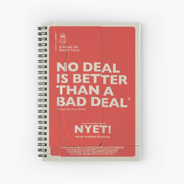 No Deal Notebook Spiral Notebook