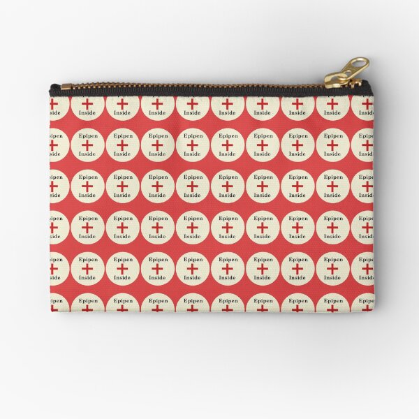 Epipen Inside Zipper Pouch
