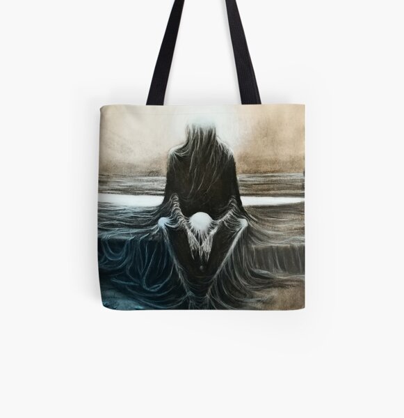 Copy from Zdzisław Beksiński All Over Print Tote Bag