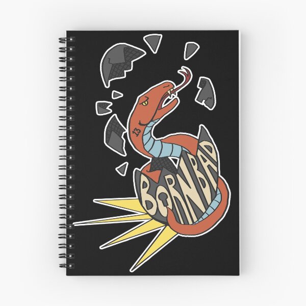Item preview, BORN BAD - flat color version designed and sold by cinthdegree.
