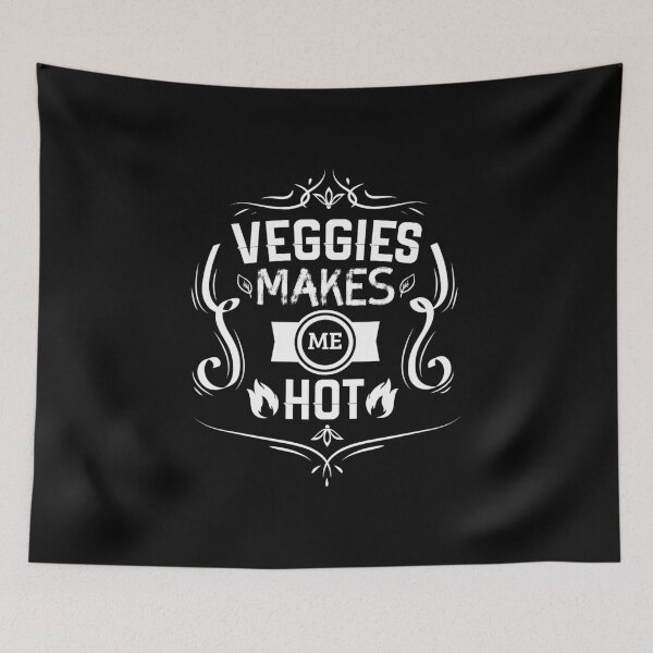 Item preview, Vegetables make me hot designed and sold by Nessshirts.
