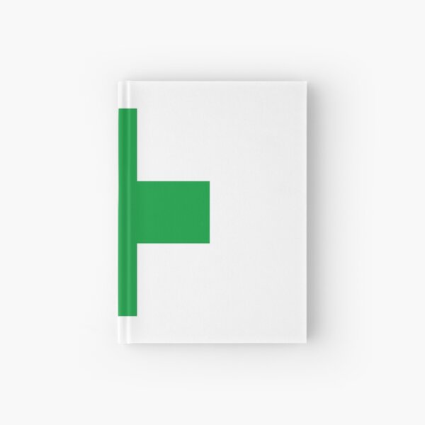 green cross symbol Hardcover Journal