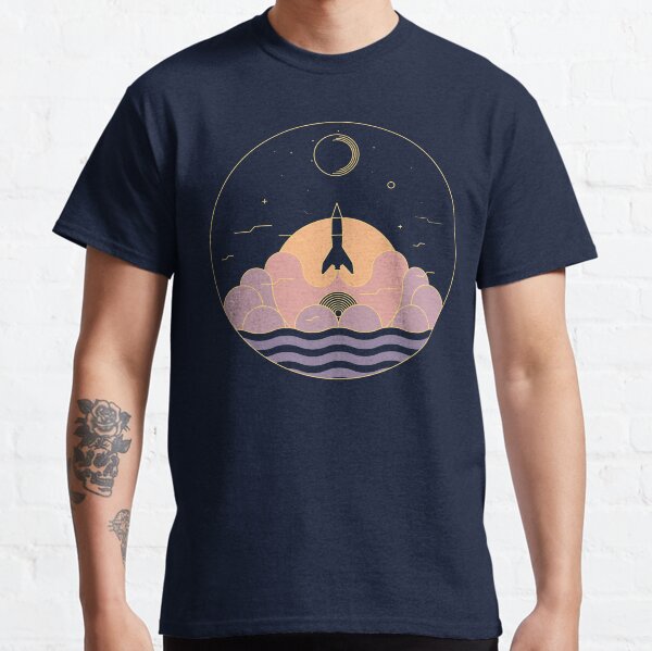 Item preview, Exploring Space - Shuttle Nasa Rocket Launch Geometric designed and sold by therocketman.