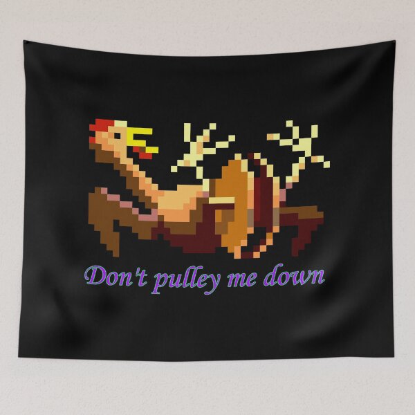 Item preview, Don't Pulley Me Down (Monkey Island) - Clothing, gadgets & face masks designed and sold by spegnilcomputer.