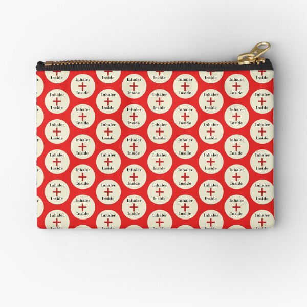 Inhaler Inside,Asthma Zipper Pouch