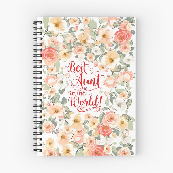 Item preview, Best Aunt in the World! (Rustic Flowers P1) designed and sold by Tej2point0.