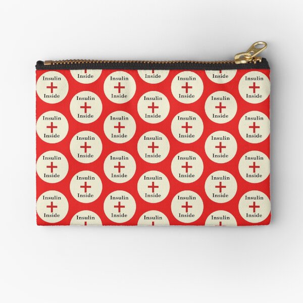 Insulin Inside,Diabetes Zipper Pouch