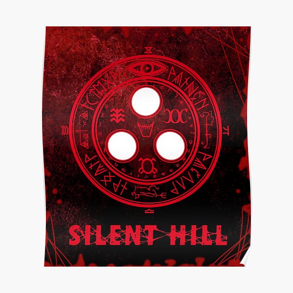 "Silent Hill Symbol" Poster for Sale by Necromancer Redbubble
