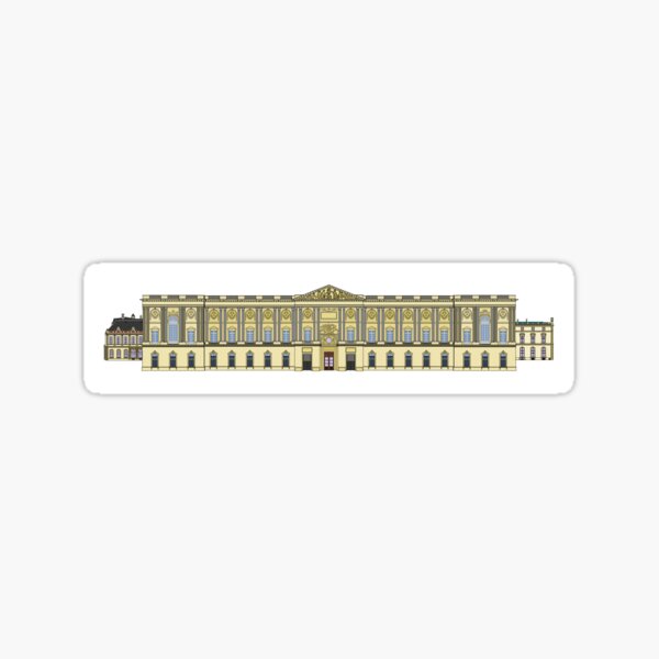 La colonnade du Louvre Sticker