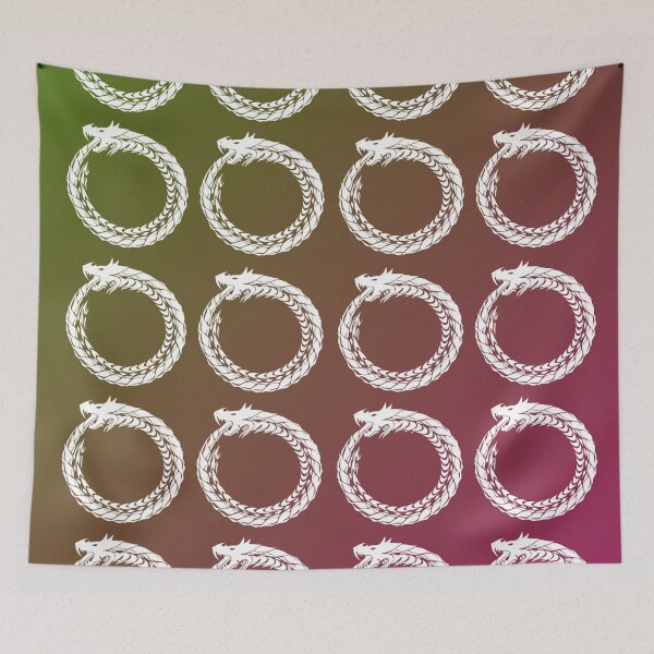 Item preview, Ouroboros Pattern Snake Eating Tail Ancient Symbol designed and sold by VikingRunes.