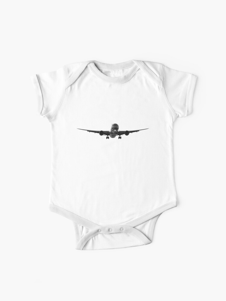 Boeing 787 Dreamliner Landing Airplane Baby One Piece By Hassanaladraj Redbubble