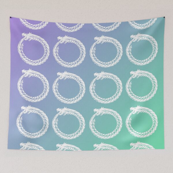 Item preview, Ouroboros Pattern Snake Eating Tail Ancient Symbol designed and sold by VikingRunes.