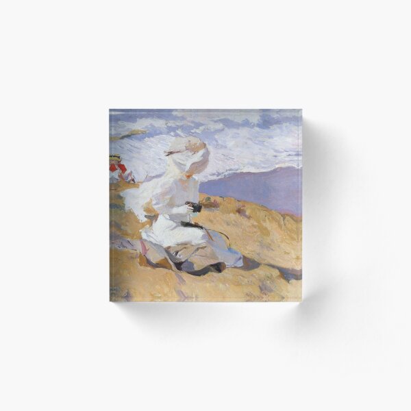 Joaquín Sorolla y Bastida, Capturando el momento, 1906. Bloque acrílico